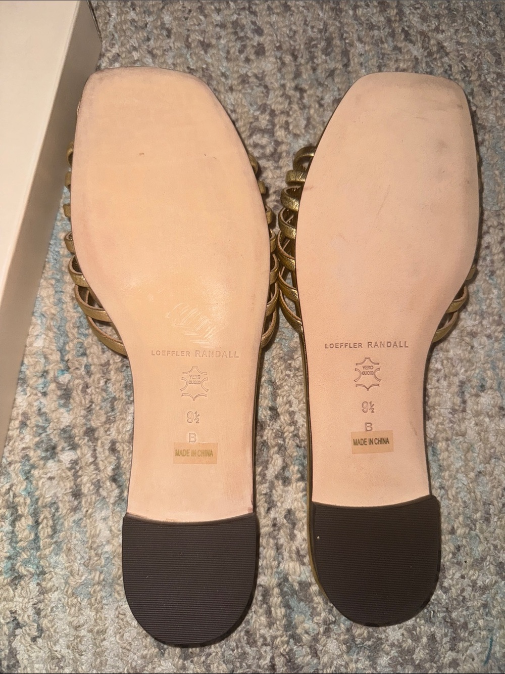 Izzie Gold Sandals - Picture 3 of 8